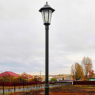 Светильники Дигги в городском парке Тамбова